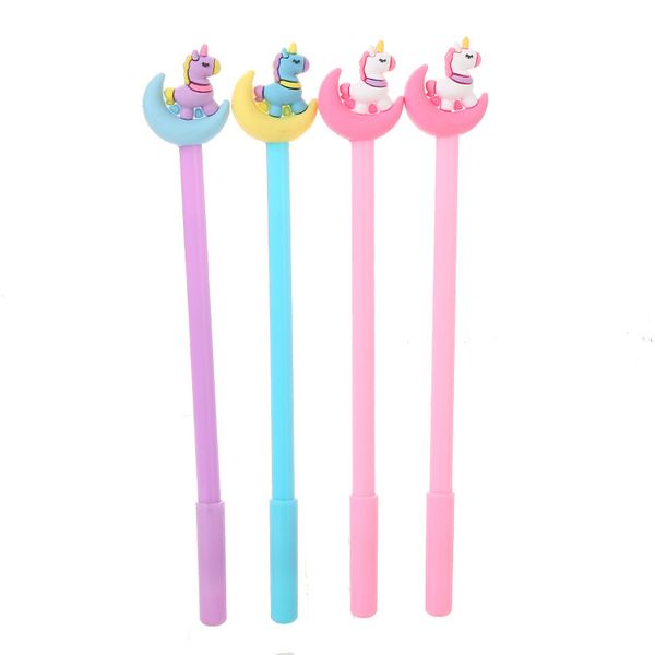 36 pcs/lot cartoon moon unicorn gel pen cute 0.5 mm black ink signature pen school office writing supplies promotional gift
36 pcs/lot cartoon moon unicorn gel pen cute 0.5 mm black ink signature pen school office writing supplies promotional gift