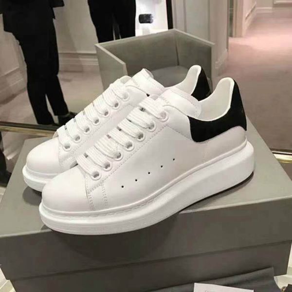 a2019 shoes trainers reflective 3m white leather platform sneakers womens mens flat casual party wedding shoes suede sports sneaker, Black
a2019 shoes trainers reflective 3m white leather platform sneakers womens mens flat casual party wedding shoes suede sports sneaker, Black