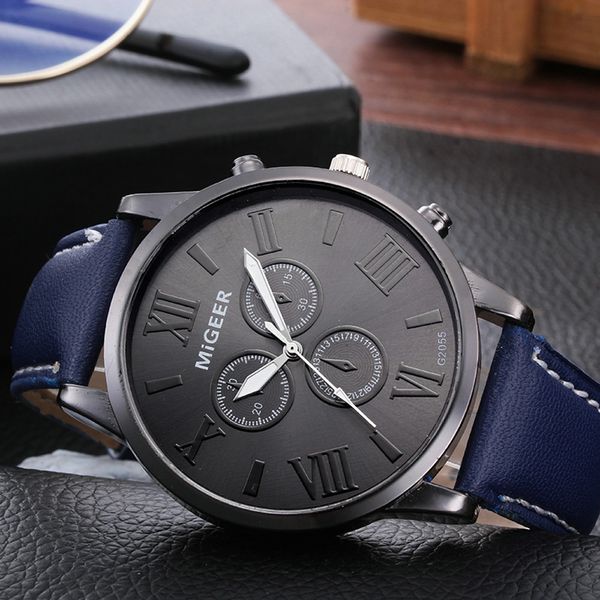 migeer men watch classic leather strap quartz casual watch man watches mens 2019 men wristwatch clock, Slivery;brown
migeer men watch classic leather strap quartz casual watch man watches mens 2019 men wristwatch clock, Slivery;brown