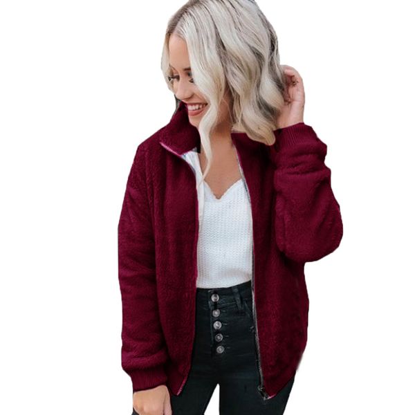 womail fluffy-coat 2019 fashion women warm zipper casual outwear winter coats for women plus size ladies casual coats, Black;brown
womail fluffy-coat 2019 fashion women warm zipper casual outwear winter coats for women plus size ladies casual coats, Black;brown