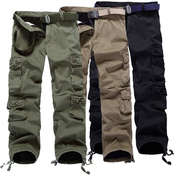 men's pants foreign trade youth fashion plush and thickened loose large tooling, Black
men's pants foreign trade youth fashion plush and thickened loose large tooling, Black