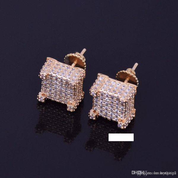 10x10mm mens zircon earring hip hop style copper material iced bling cz square stud earrings screw-back fashion jewelry, Golden;silver
10x10mm mens zircon earring hip hop style copper material iced bling cz square stud earrings screw-back fashion jewelry, Golden;silver