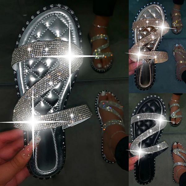 women summer flat bling slippers transparent soft jelly shoes female flip flops sandals outdoor beach ladies slides plus size, Black
women summer flat bling slippers transparent soft jelly shoes female flip flops sandals outdoor beach ladies slides plus size, Black