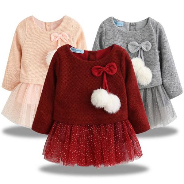 baby girls dress spring autumn toddler long sleeve lace princess party prom tulle solid color dress bow for 0-24m, Red;yellow
baby girls dress spring autumn toddler long sleeve lace princess party prom tulle solid color dress bow for 0-24m, Red;yellow