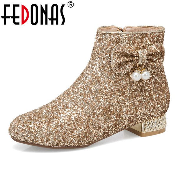fedonas blingbling women big size warm autumn winter ankle boots fashion pearl butterfly-knot boots party shoes woman, Black
fedonas blingbling women big size warm autumn winter ankle boots fashion pearl butterfly-knot boots party shoes woman, Black