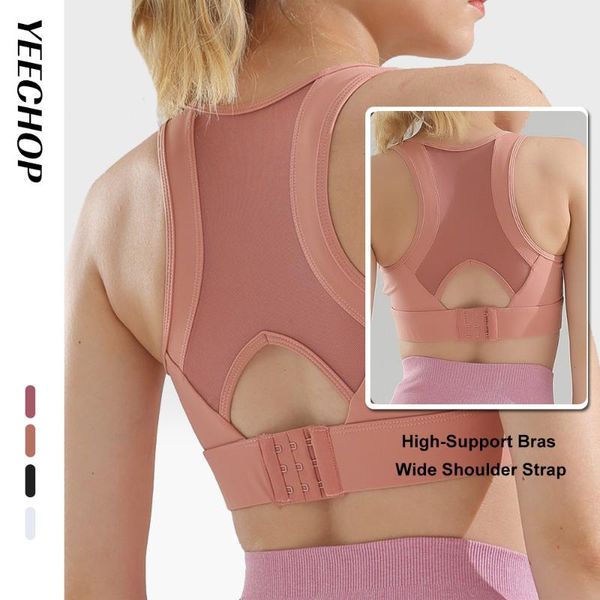 yeechop fitness sport bra seamless gym yoga mesh high impact bra padded workout cross back crop jogging yoga bras, White;black
yeechop fitness sport bra seamless gym yoga mesh high impact bra padded workout cross back crop jogging yoga bras, White;black