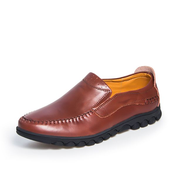 classic leather men casual shoes loafers orange black men shoes split leather walking slip on man flats moccasins plus size
classic leather men casual shoes loafers orange black men shoes split leather walking slip on man flats moccasins plus size