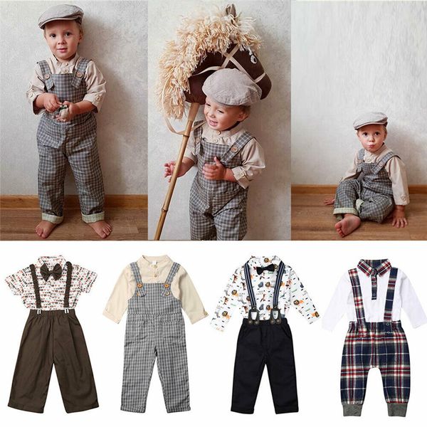pudcoco toddler baby boy long/short sleeve shirt plaid strap trousers bib pants outfits clothes set 1-6y, White
pudcoco toddler baby boy long/short sleeve shirt plaid strap trousers bib pants outfits clothes set 1-6y, White