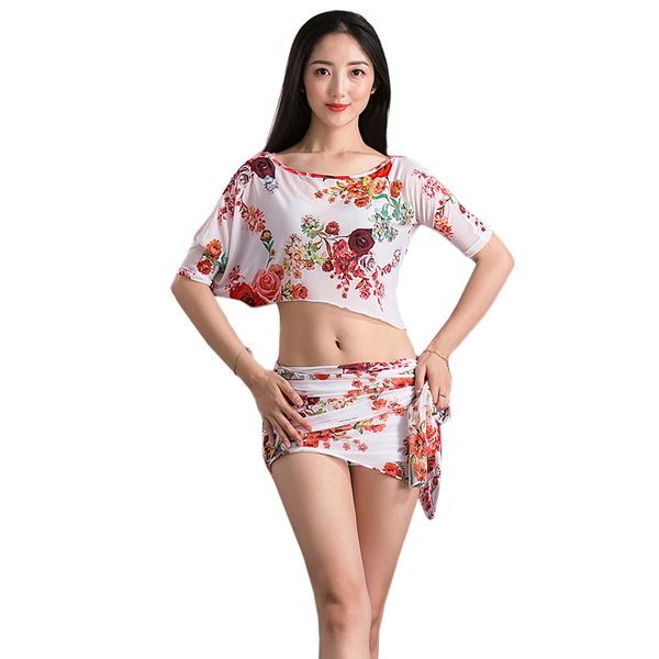 lady belly dance clothing dancing costumes bellydance practice performance costumes women printing spandex dancewear, Black;red
lady belly dance clothing dancing costumes bellydance practice performance costumes women printing spandex dancewear, Black;red