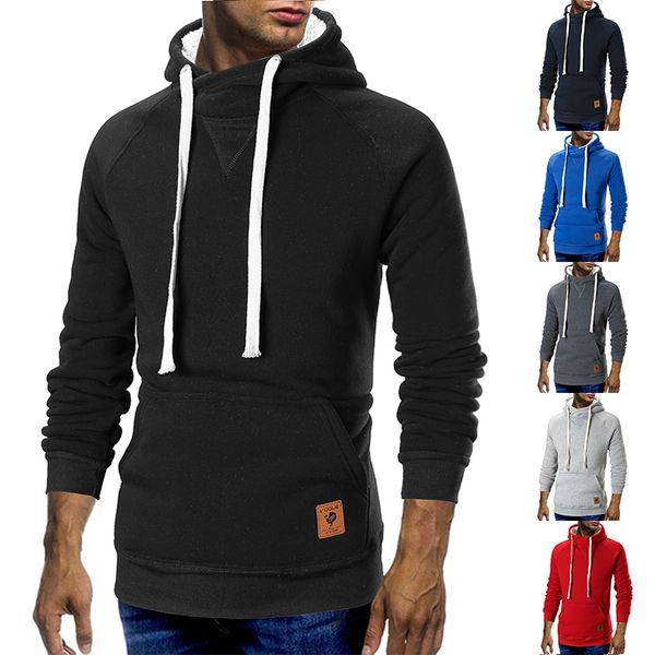 men hoodie fleece warm long sleeve pullover hooded solid casual hip hop street plus size m- 2xl europen american fashion, Black
men hoodie fleece warm long sleeve pullover hooded solid casual hip hop street plus size m- 2xl europen american fashion, Black