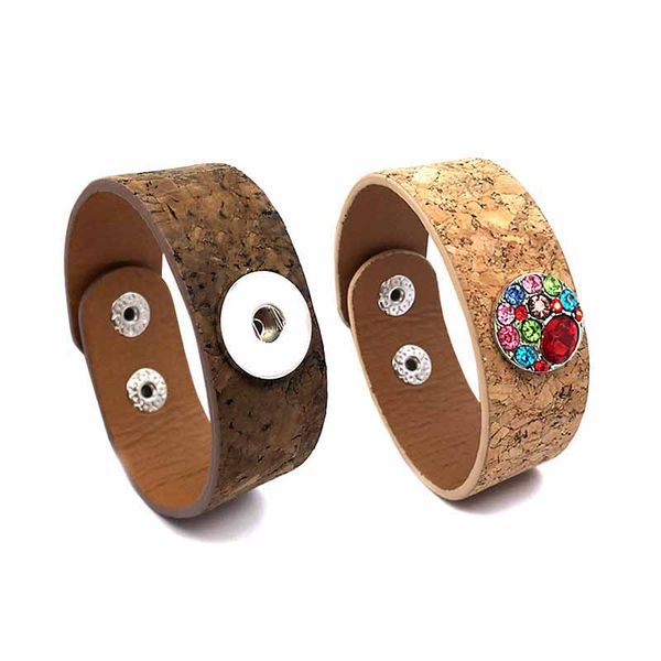 fashion punk 292 interchangeable pu leather retro bracelet 18mm snap button bangle charm jewelry for women men gift, Black
fashion punk 292 interchangeable pu leather retro bracelet 18mm snap button bangle charm jewelry for women men gift, Black