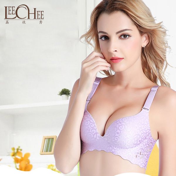 leechee xbl886 luxurious nobility new silk lady one-piece non-trace brassiere with no steel ring bra, Red;black
leechee xbl886 luxurious nobility new silk lady one-piece non-trace brassiere with no steel ring bra, Red;black