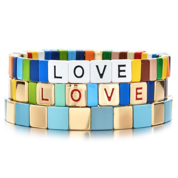 zmzy new charm love letter bangles stretch bracelet enamel tile bracelets boho pulseras mujer 2020 women spring jewelry, Golden;silver
zmzy new charm love letter bangles stretch bracelet enamel tile bracelets boho pulseras mujer 2020 women spring jewelry, Golden;silver