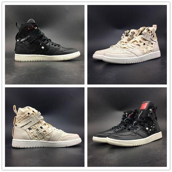 designer knitting basketball shoes 1s mens women brand fashion street black white real leather breathable sports sneakers
designer knitting basketball shoes 1s mens women brand fashion street black white real leather breathable sports sneakers
