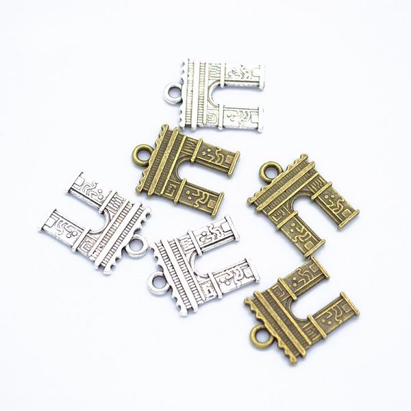 300pcs/lot 17x14mm antique bronze /antique silver triumphal arch charms pendants for diy craft jewelry making, Bronze;silver
300pcs/lot 17x14mm antique bronze /antique silver triumphal arch charms pendants for diy craft jewelry making, Bronze;silver