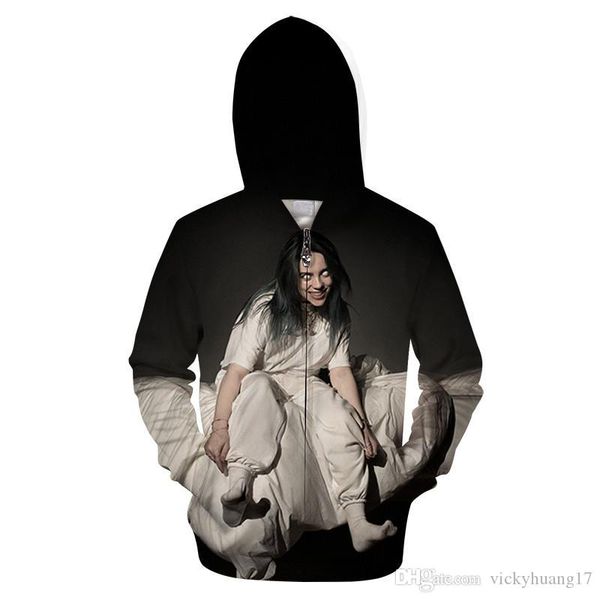 billie eilish idol 3d print zipper comfortable fashion hip hop style zipper hipster hooded sweatshirt hoodies us size 4xl, Black
billie eilish idol 3d print zipper comfortable fashion hip hop style zipper hipster hooded sweatshirt hoodies us size 4xl, Black
