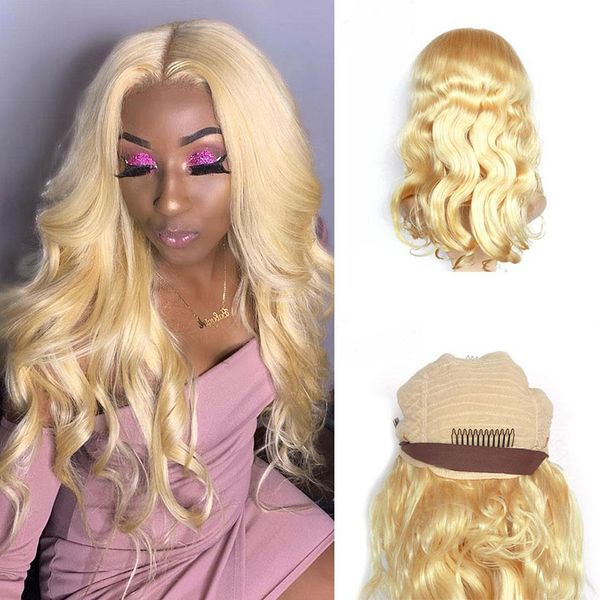 blonde human hair wig pre plucked with baby hair brazilian body wave #613 full lace wigs/lace front wigs for white women, Black;brown
blonde human hair wig pre plucked with baby hair brazilian body wave #613 full lace wigs/lace front wigs for white women, Black;brown