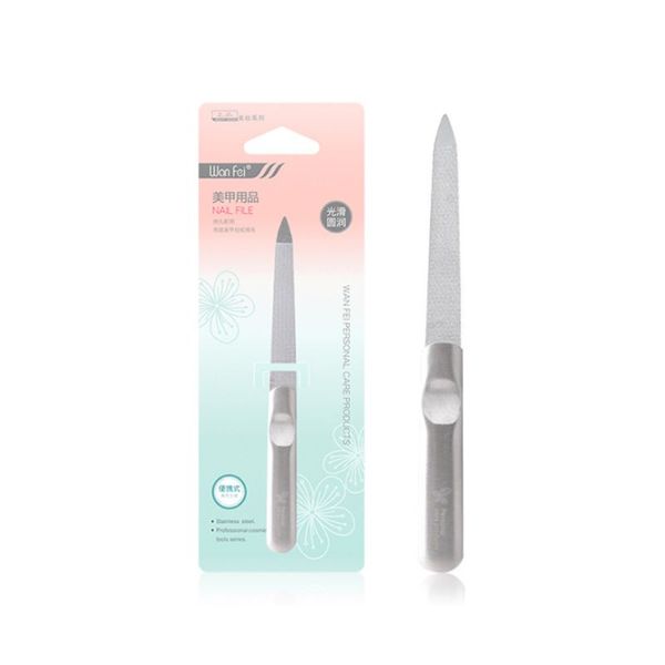 stainless steel double sided nail file pointed head tip manicure polishing sanding strips tool nail art salon home supply
stainless steel double sided nail file pointed head tip manicure polishing sanding strips tool nail art salon home supply