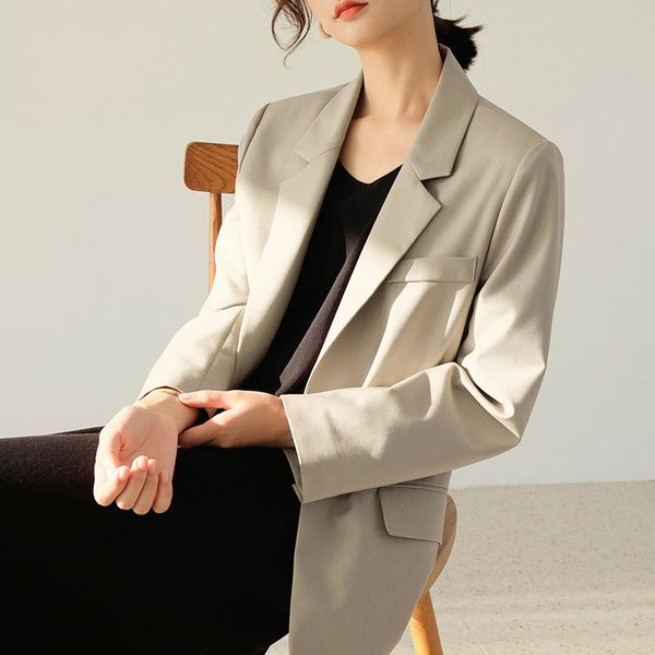 jrhyme fashion blogger solid color single button mujer blazer spring autumn feminino blazers and jackets,casual outfit, White;black
jrhyme fashion blogger solid color single button mujer blazer spring autumn feminino blazers and jackets,casual outfit, White;black
