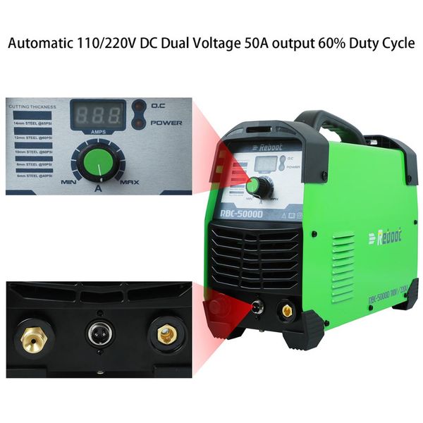 плазменный резак 50amps автоматическая 110 в/220 в двойное напряжение компактный металлический резца 1/2 чистый срез резки igbt инвертора св
плазменный резак 50amps автоматическая 110 в/220 в двойное напряжение компактный металлический резца 1/2 чистый срез резки igbt инвертора св