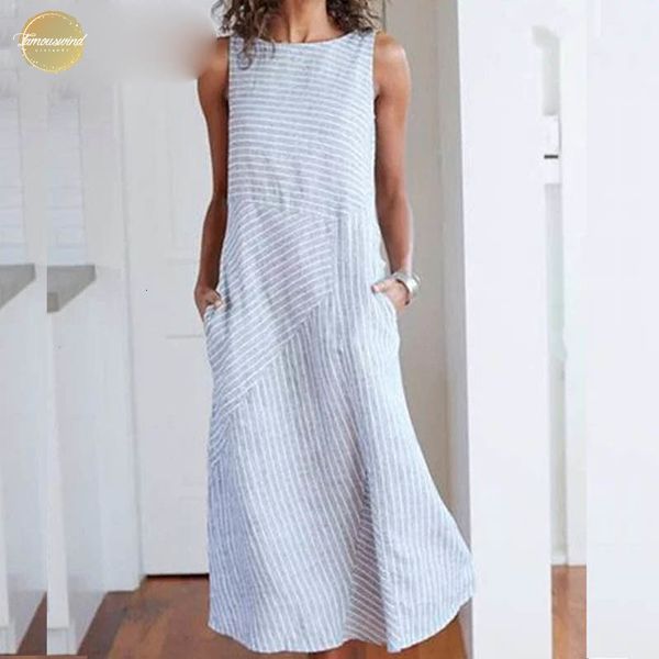 women sleeveless striped print dress pocket elegant 2019 summer beach loose dress casual o neck midi dress plus size, Black;gray
women sleeveless striped print dress pocket elegant 2019 summer beach loose dress casual o neck midi dress plus size, Black;gray