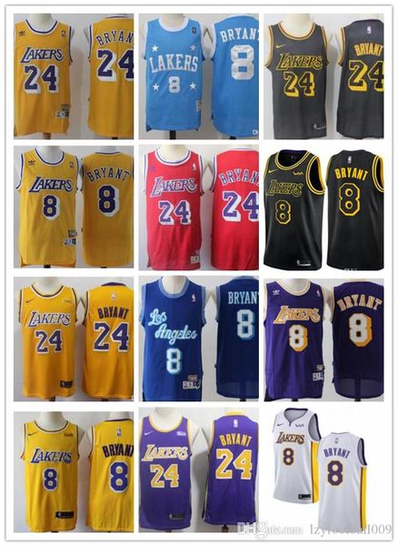 mens nba los angeleslakers # kobe 24 bryant 8 bryant throwback basketball jerseys white black red yellow purple blue
mens nba los angeleslakers # kobe 24 bryant 8 bryant throwback basketball jerseys white black red yellow purple blue