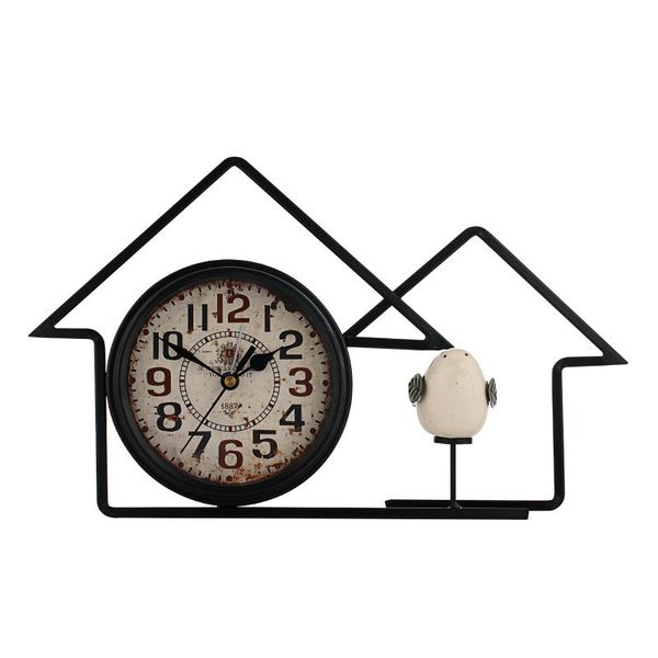 fashion 6 inch american country house retro wrought iron mute clock antique home decoration bedroom bedside ceramic bird alarm
fashion 6 inch american country house retro wrought iron mute clock antique home decoration bedroom bedside ceramic bird alarm