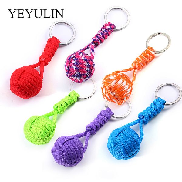 fashion handmade rope woven keychain metal key chains men women key holder diy cord ball bag pendant keyring accessories gifts, Silver
fashion handmade rope woven keychain metal key chains men women key holder diy cord ball bag pendant keyring accessories gifts, Silver