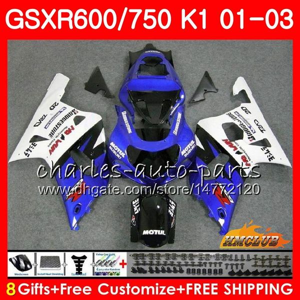 8gifts body for suzuki gsx-r750 gsxr 600 750 blue white gsxr600 01 02 03 4hc.14 gsxr-600 k1 gsx r750 gsxr750 2001 2002 2003 fairing kit
8gifts body for suzuki gsx-r750 gsxr 600 750 blue white gsxr600 01 02 03 4hc.14 gsxr-600 k1 gsx r750 gsxr750 2001 2002 2003 fairing kit