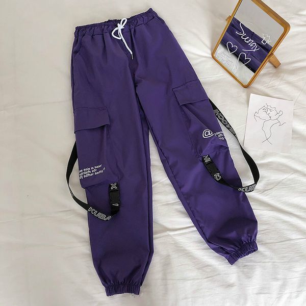February Brand Designer Neploe Hip Hop Streetwear Women Cargo Pants High Waist Pockets Ribbon Trousers Female Loose All Match New Fashion
February Brand Designer Neploe Hip Hop Streetwear Women Cargo Pants High Waist Pockets Ribbon Trousers Female Loose All Match New Fashion