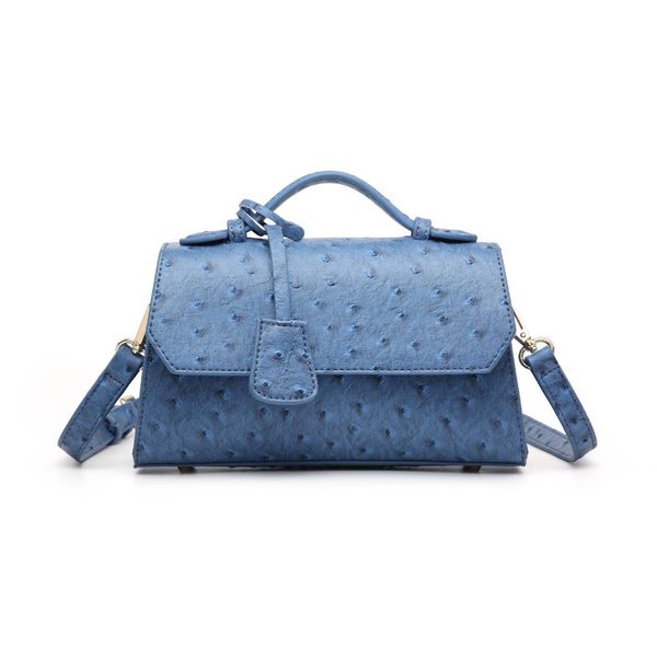 2019 autumn and winter new ostrich pattern slung handbag tote single shoulder slung handbag