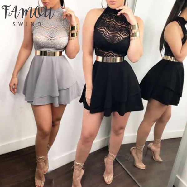 2020 women's bandage bodycon sleeveless evening party club wear short mini dress, Black;gray
2020 women's bandage bodycon sleeveless evening party club wear short mini dress, Black;gray