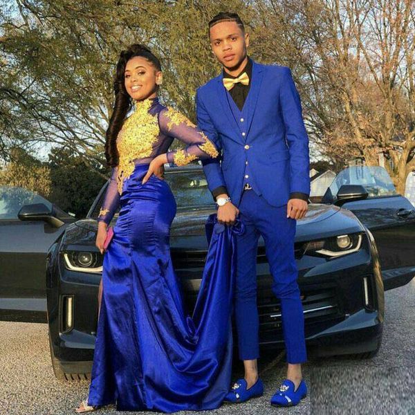 classic royal blue suits for men wedding man attire peaked lapel groom tuxedos 2piece(jacket+trouser) homecoming party terno masculino, Black;gray
classic royal blue suits for men wedding man attire peaked lapel groom tuxedos 2piece(jacket+trouser) homecoming party terno masculino, Black;gray