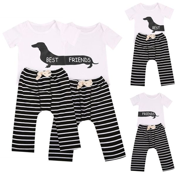 2 styles summer kids clothes set children clothing cartoon animals t-shirt striped trousers 2 pcs sets kids designer clothes dhl jy349, White
2 styles summer kids clothes set children clothing cartoon animals t-shirt striped trousers 2 pcs sets kids designer clothes dhl jy349, White