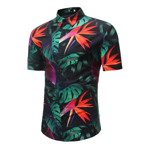 new arrival mens hawaiian shirt 2019 summer male casual floral printed beach party shirts short sleeve clothing 3xl, White;black
new arrival mens hawaiian shirt 2019 summer male casual floral printed beach party shirts short sleeve clothing 3xl, White;black