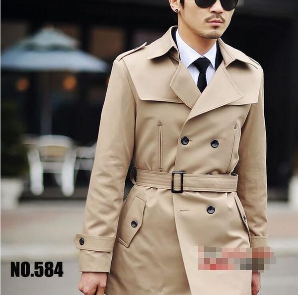 s--4xl 2017 spring/autumn male new fashion shoulder sleeve loops double-breasted coat, Tan;black
s--4xl 2017 spring/autumn male new fashion shoulder sleeve loops double-breasted coat, Tan;black