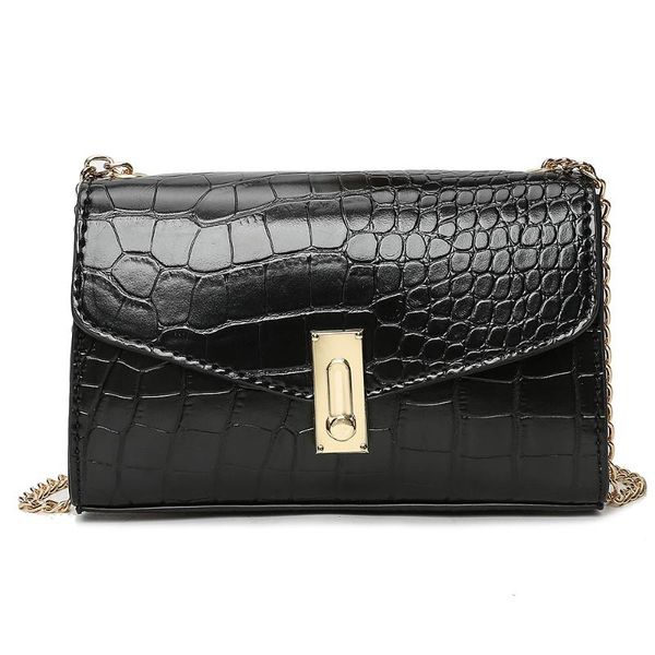 2020 chain crossbody bags for women fashion crocodile pattern shoulder messenger bag pu leather lock small sling bag bolsas
2020 chain crossbody bags for women fashion crocodile pattern shoulder messenger bag pu leather lock small sling bag bolsas
