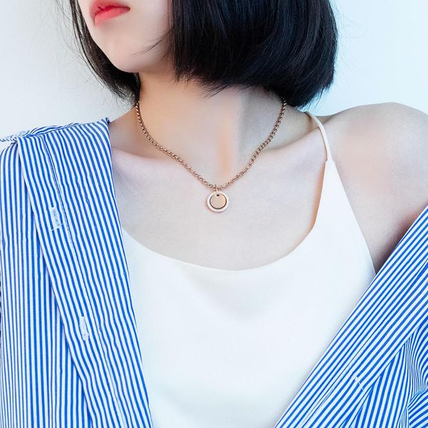 crystal rose gold delicate circle of life necklace in stainless steel i love you necklace, Silver
crystal rose gold delicate circle of life necklace in stainless steel i love you necklace, Silver