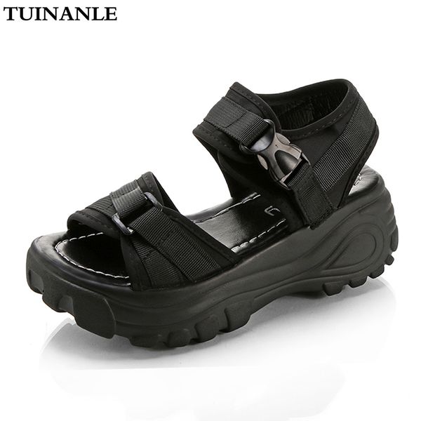 sandals women 2020 new summer open toe heels fashion buckle strap sandalias mujer 2020 chunky wedges shoes for women tuinanle t200630, Black
sandals women 2020 new summer open toe heels fashion buckle strap sandalias mujer 2020 chunky wedges shoes for women tuinanle t200630, Black