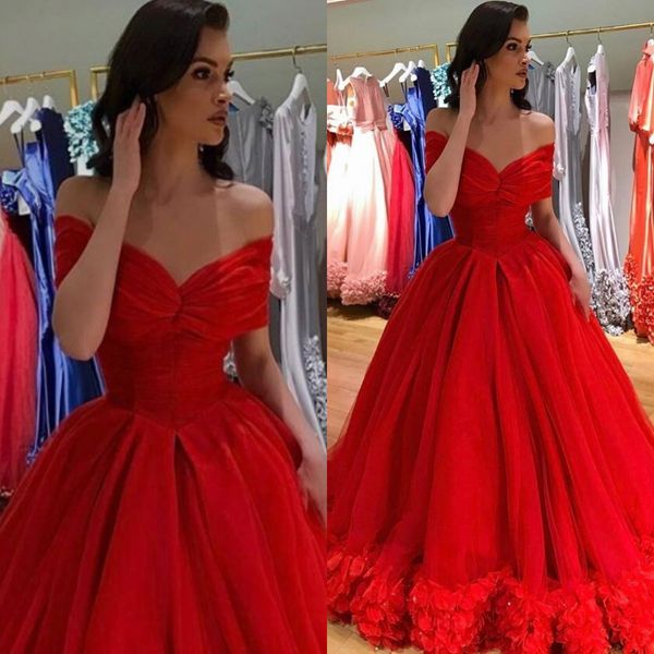 2020 red prom dresses velvet ruffles flowers off the shoulder a line formal evening gowns floor length custom made ceremony party dress, Black;red
2020 red prom dresses velvet ruffles flowers off the shoulder a line formal evening gowns floor length custom made ceremony party dress, Black;red