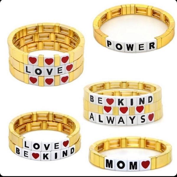 shinus bracelet for women tile bracelets 2020 gold pulseras mujer moda love letter jewelry armband heart metal beads jewellry, Golden;silver
shinus bracelet for women tile bracelets 2020 gold pulseras mujer moda love letter jewelry armband heart metal beads jewellry, Golden;silver