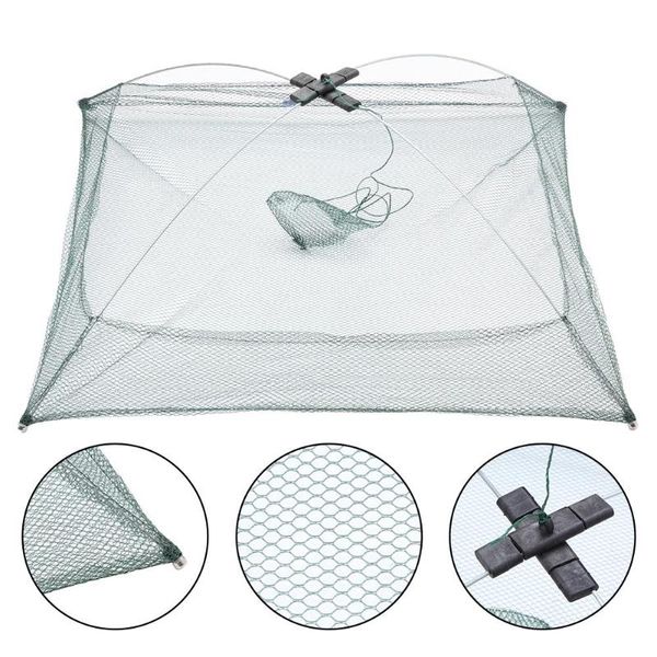square fishing net portable folding minnow fish trap cage nylon network cast shrimp crab fish mesh cage nylon trap access
square fishing net portable folding minnow fish trap cage nylon network cast shrimp crab fish mesh cage nylon trap access