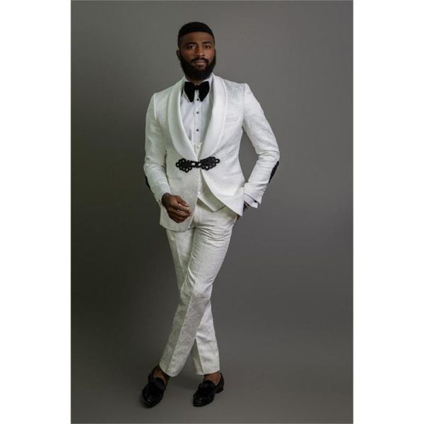 groom tuxedos suits men shawl lapel embossing wedding men grooms 3 pieces ( jacket+pants+vest+tie ) e54, White;black
groom tuxedos suits men shawl lapel embossing wedding men grooms 3 pieces ( jacket+pants+vest+tie ) e54, White;black