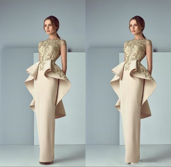 champagne arabic evening dresses ruffles sheer bateau neck back peplum evening gowns sweep train formal prom dress ogstuff formal dress, Black;red
champagne arabic evening dresses ruffles sheer bateau neck back peplum evening gowns sweep train formal prom dress ogstuff formal dress, Black;red
