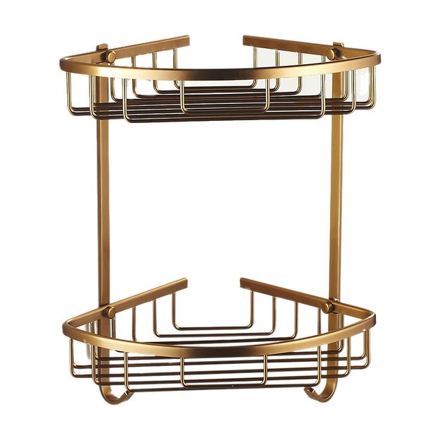 wall mounted antique finish aluminum bathroom shower shampoo shelf basket holder fashion double layer
wall mounted antique finish aluminum bathroom shower shampoo shelf basket holder fashion double layer