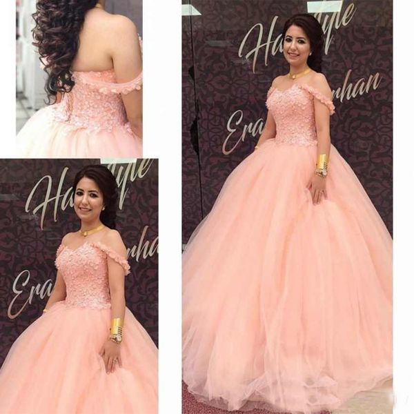 Luxury Ball Gown Quinceanera Dresses Custom Made Flowers Off Shoulder Prom Dresses Long Formal Party Gowns
Luxury Ball Gown Quinceanera Dresses Custom Made Flowers Off Shoulder Prom Dresses Long Formal Party Gowns