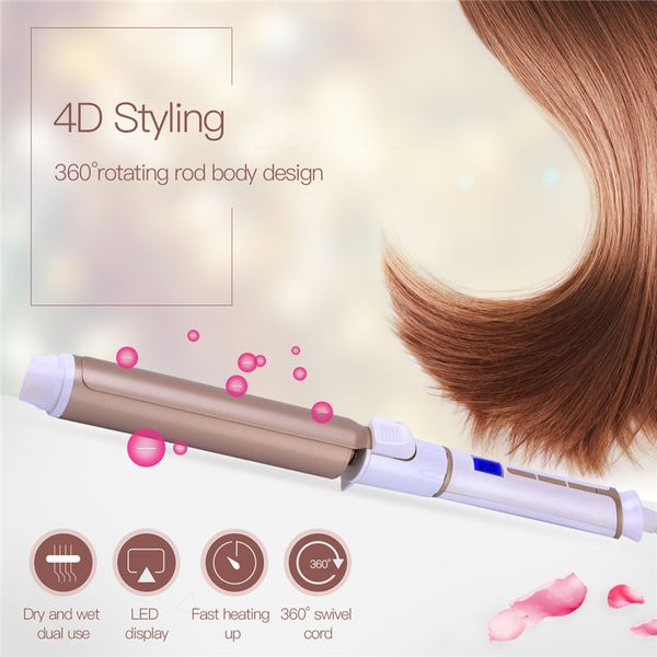 25mm hair curling iron lcd screen professional ceramic hair curler curling wand fast heating salon hair waver styling tool 50
25mm hair curling iron lcd screen professional ceramic hair curler curling wand fast heating salon hair waver styling tool 50