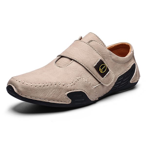 2020 men's casual shoes sandal leather men's loafers outdoor handmade mens shoes comfortable classic style flats, Black
2020 men's casual shoes sandal leather men's loafers outdoor handmade mens shoes comfortable classic style flats, Black
