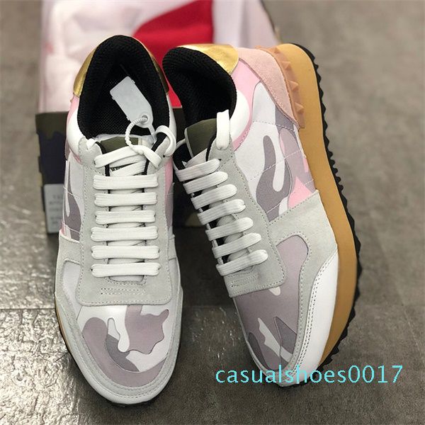 colors rockrunner sneakers men women real leather flat trainers designer camouflage lace-up platform causal shoes with box 46 c17, Black
colors rockrunner sneakers men women real leather flat trainers designer camouflage lace-up platform causal shoes with box 46 c17, Black