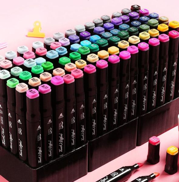 204 colors set new art sketch twin marker pens point graphic manga anime markers graffiti drawing supplies
204 colors set new art sketch twin marker pens point graphic manga anime markers graffiti drawing supplies